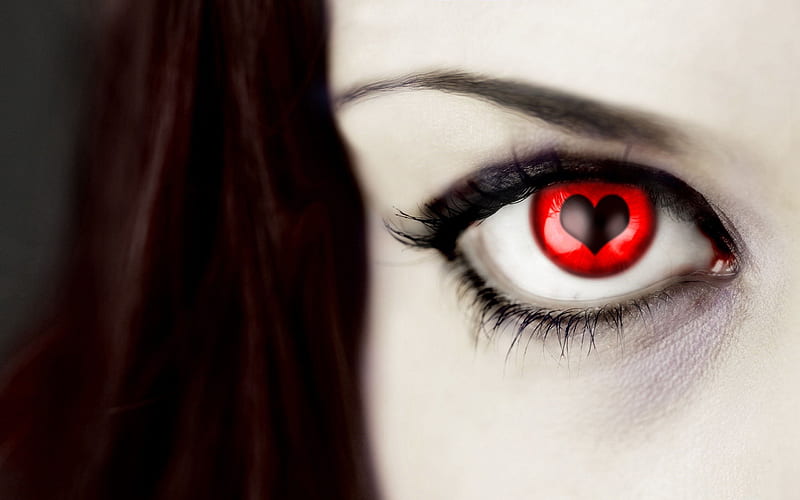 Hearts With Eyes Wallpapers  Wallpaper Cave