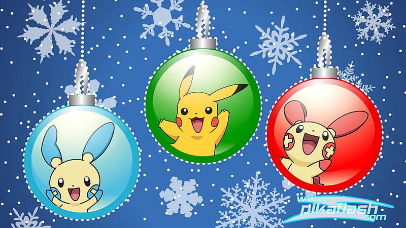 ღ Colorful Fun Pokemon ღ Pretty Chic Xmas Splendor Beauty Lovely Christmas Hd Wallpaper Peakpx