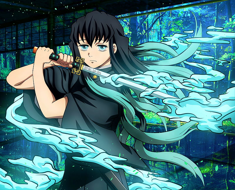 5k Free Download Anime Demon Slayer Kimetsu No Yaiba Muichiro