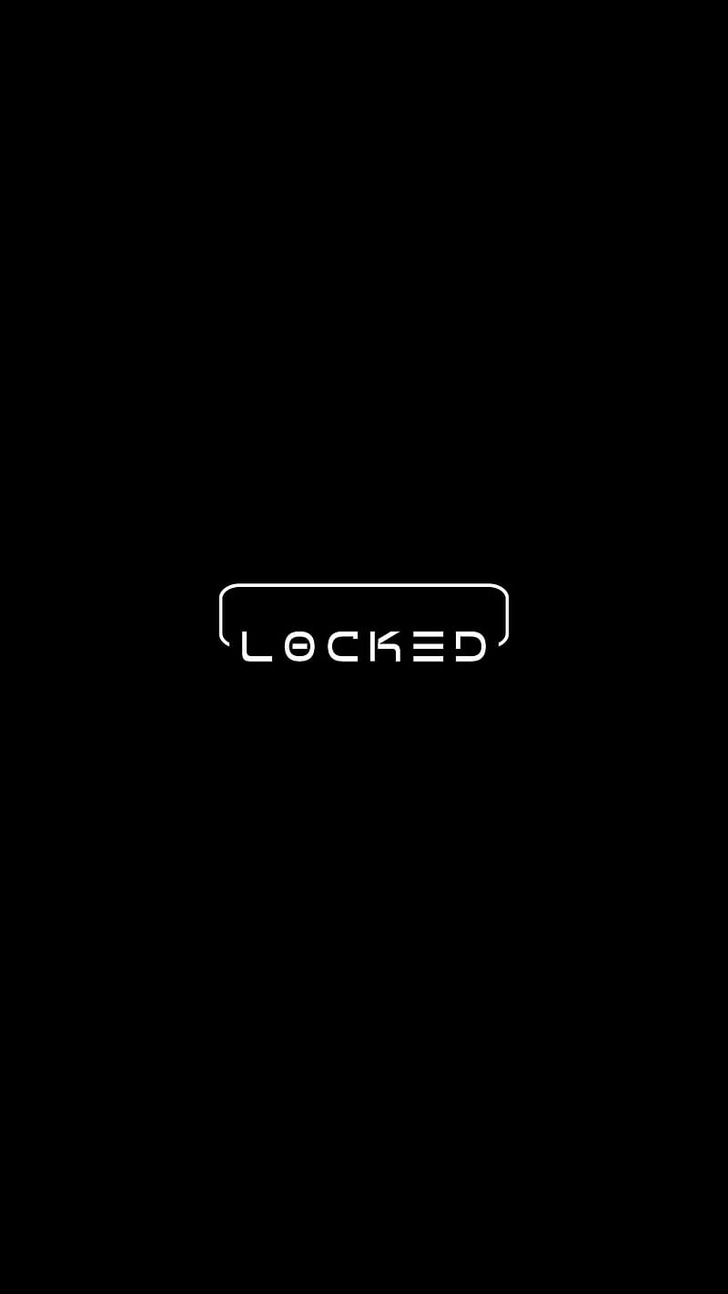 LOCKED, 2017, black, edge, galaxy, lock, s6, s7, s8, samsung, white, HD phone wallpaper