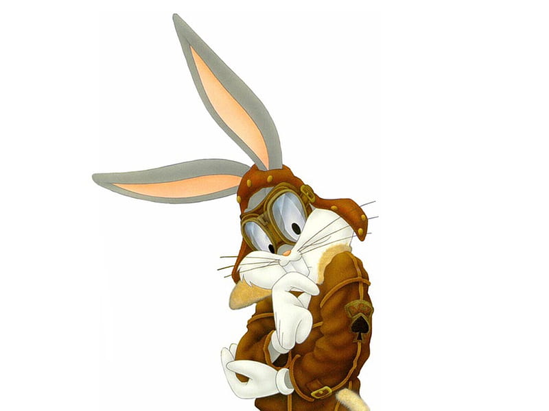 Bugs Bunny, fly, animated character, looney tunes, bunny, cartoon, HD wallpaper