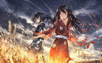 Samurai Anime Dororo Stock Illustration 2274887857