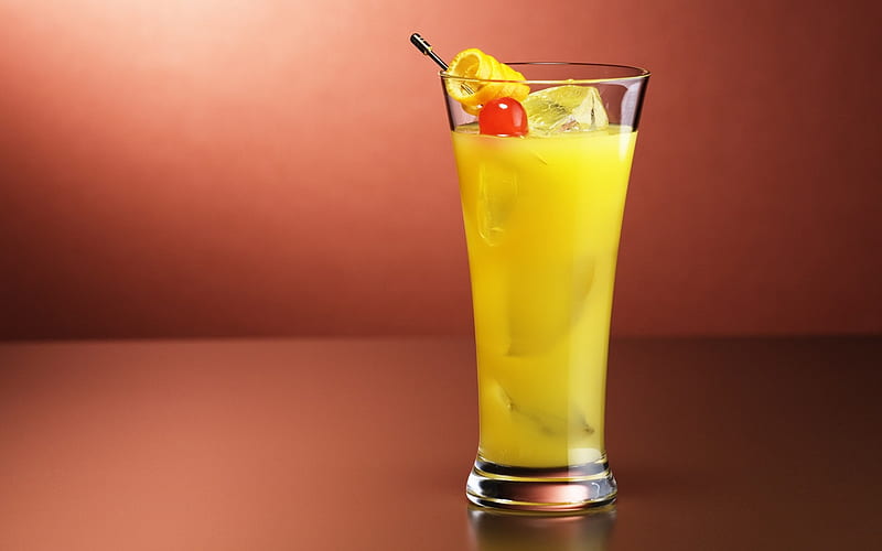 cocktail lemon slice olives-Food, HD wallpaper