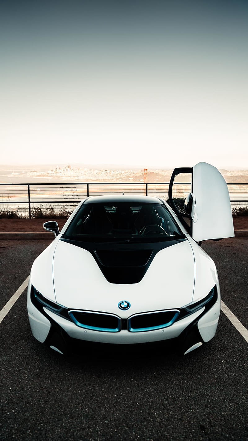 BMW i8, electric, hybrid, supercar, vehicle, HD phone wallpaper | Peakpx
