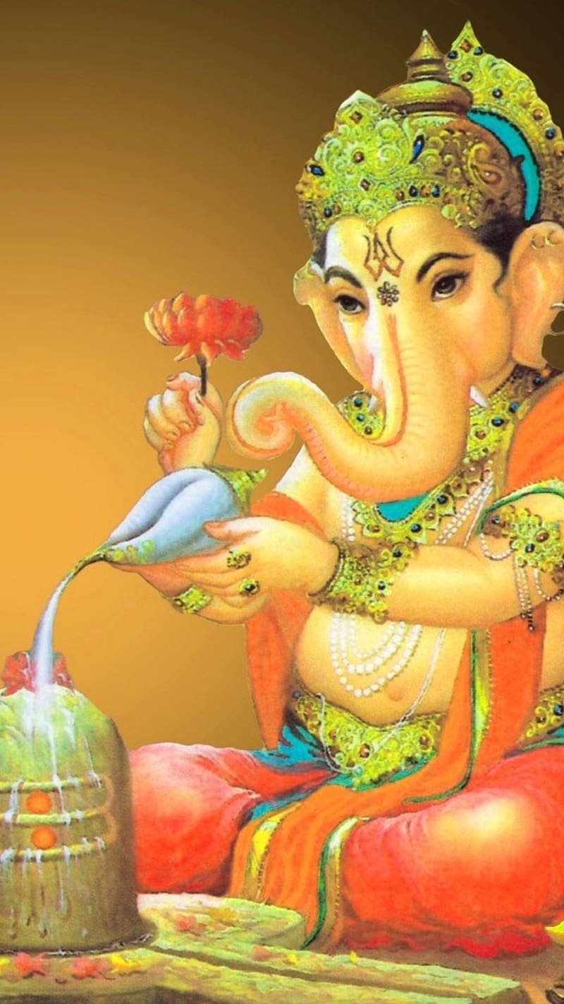 gopal ganesh.Happy Ganesh Chaturthi, gopal ganesh, ganesha, lord, ganpati, god, HD phone wallpaper