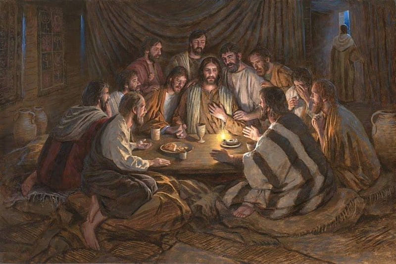 Last Supper, Christ, Supper, apostles, Jesus, HD wallpaper