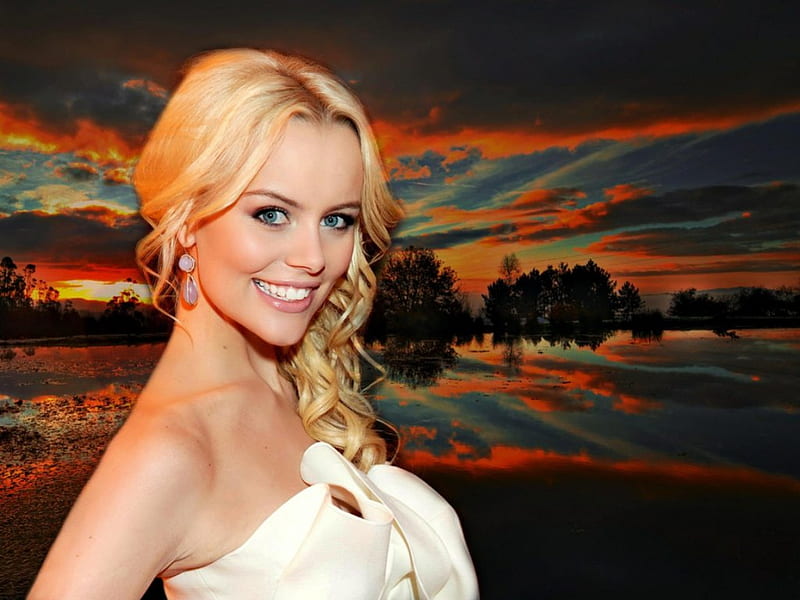 Helena Mattsson Helena Mattsson Model Actress Blonde Bonito Hd