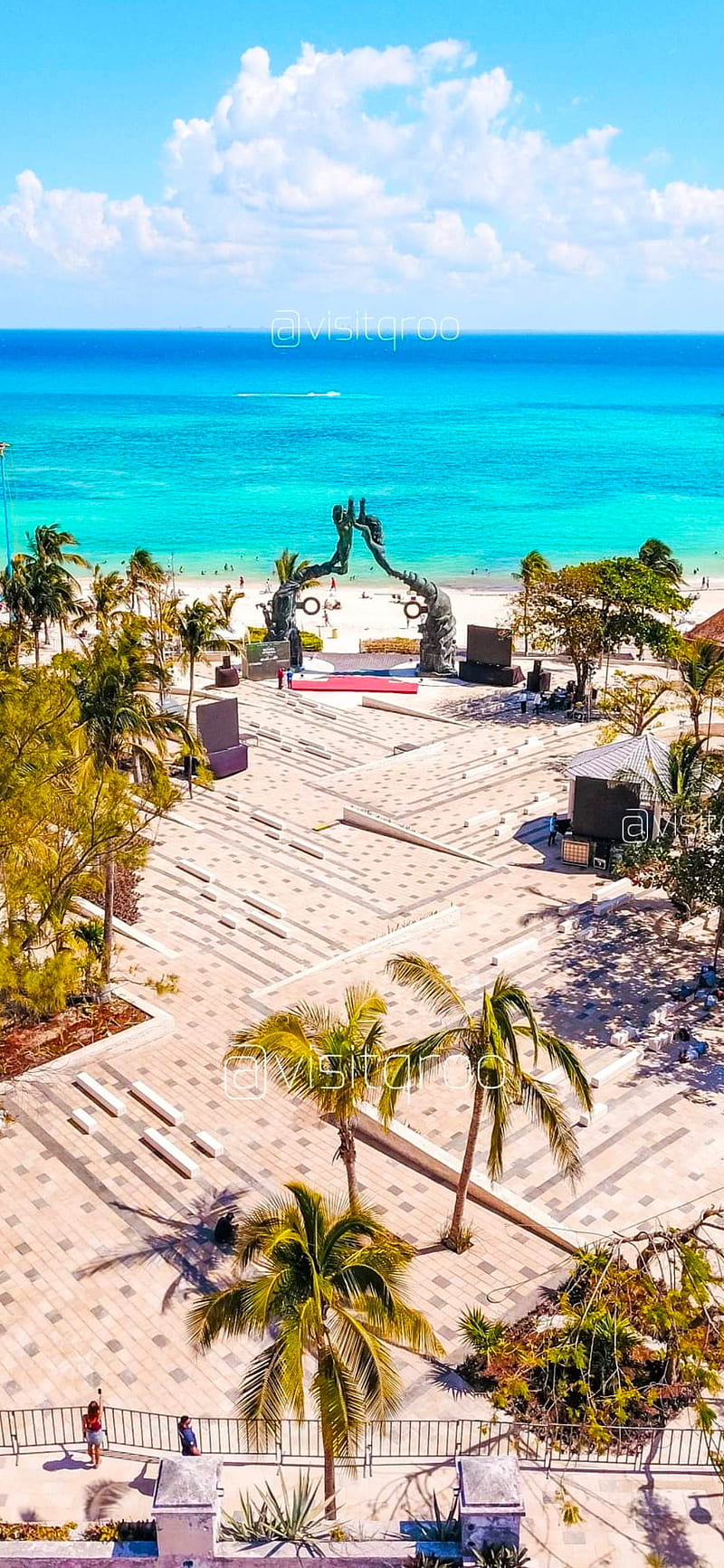 Playa del Carmen , beach, beaches, bonito, centro, playa del carmen, quinta avenida, riviera maya, HD phone wallpaper
