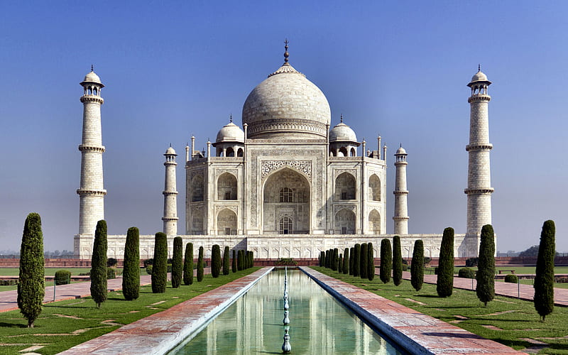 Taj Mahal, architecture, cityscape, Agra, bonito, graphy, India, wide screen, scenery, HD wallpaper