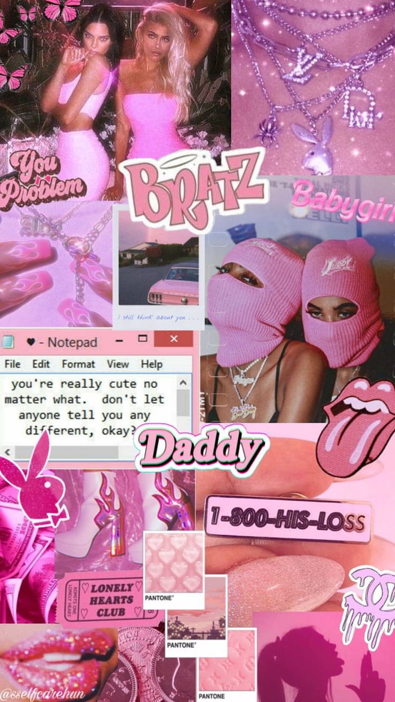 Bad b***h, aesthetic, pink, HD phone wallpaper | Peakpx