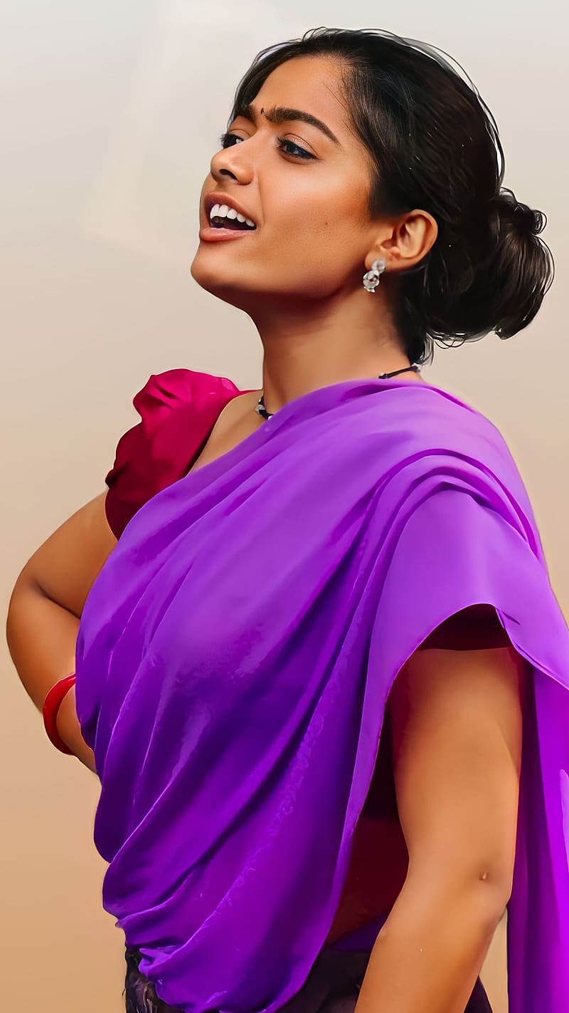 Rashmika mandanna, pushpa, srivalli, telugu actress, HD phone wallpaper