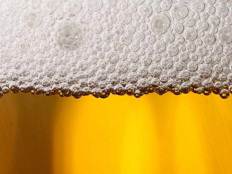 *** Beer ***, klass, foam, yellow, color, beer, HD wallpaper