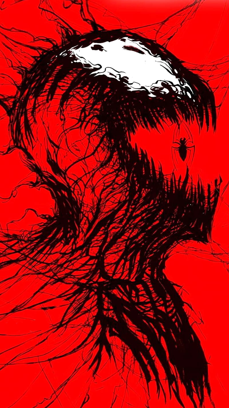 Toxin Symbiote By Riderb0y Carnage Symbiote, Venom, - Toxin Symbiote Anime,  HD Png Download - 690x939(#6481828) - PngFind