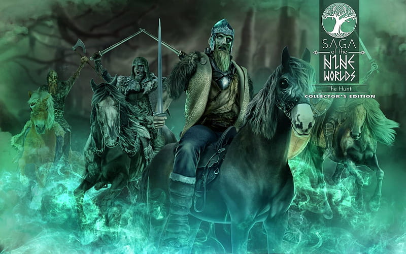 Saga of the Nine Worlds 3 - The Hunt05, cool, hidden object, video games, fun, puzzle, HD wallpaper