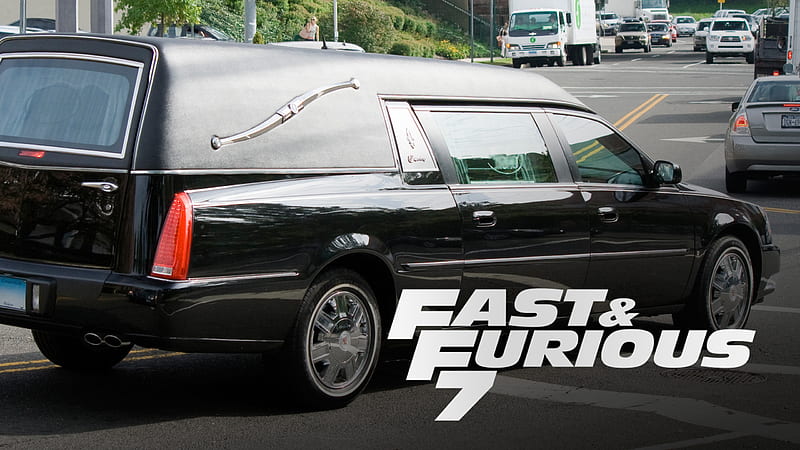 Black Car Fast And Furious 7, HD wallpaper