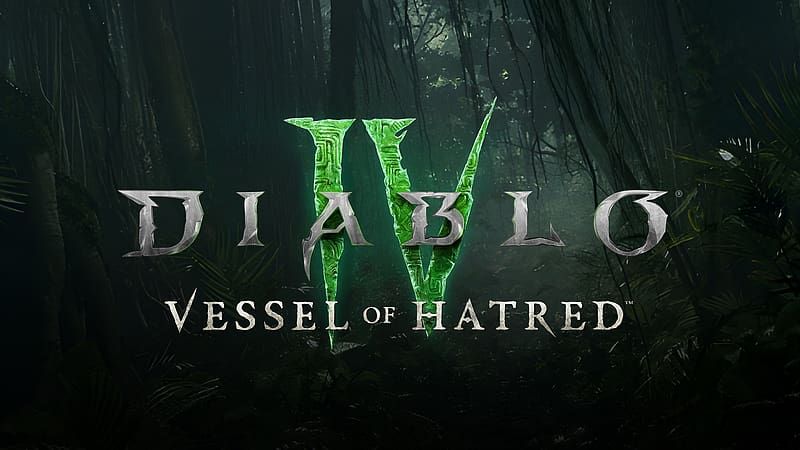 Diablo IV - Vessel of Hatred, diablo iv, video games, diablo 4, text, titles, typography, HD wallpaper