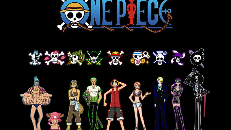 One Piece Logo Anime, HD wallpaper