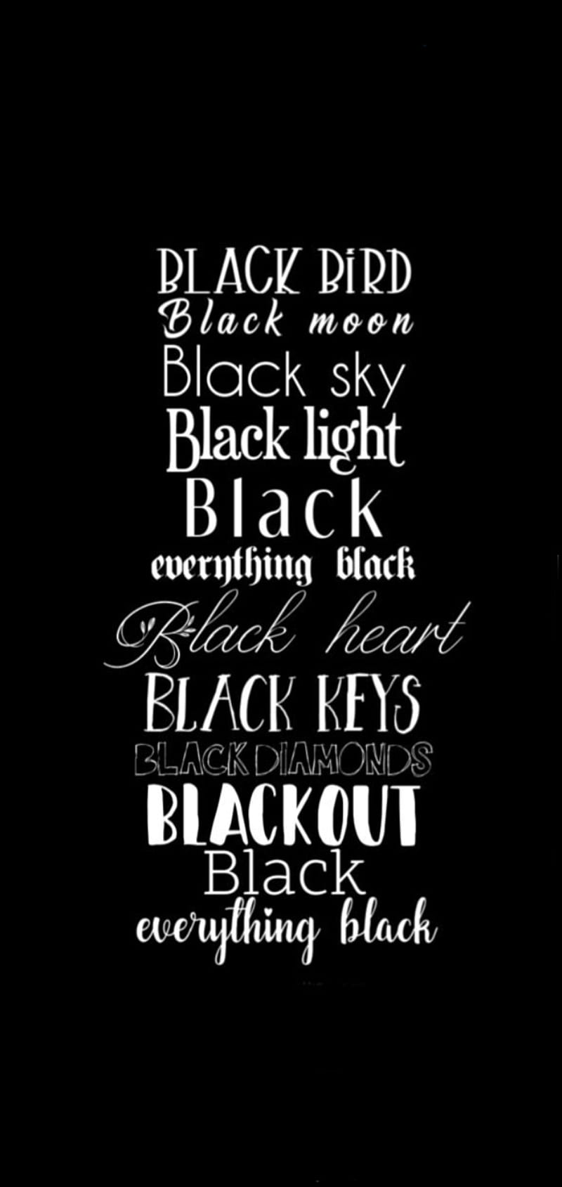 black unlike pluto, black, everything, music, phrases, pluto, sayings, unlike, HD phone wallpaper