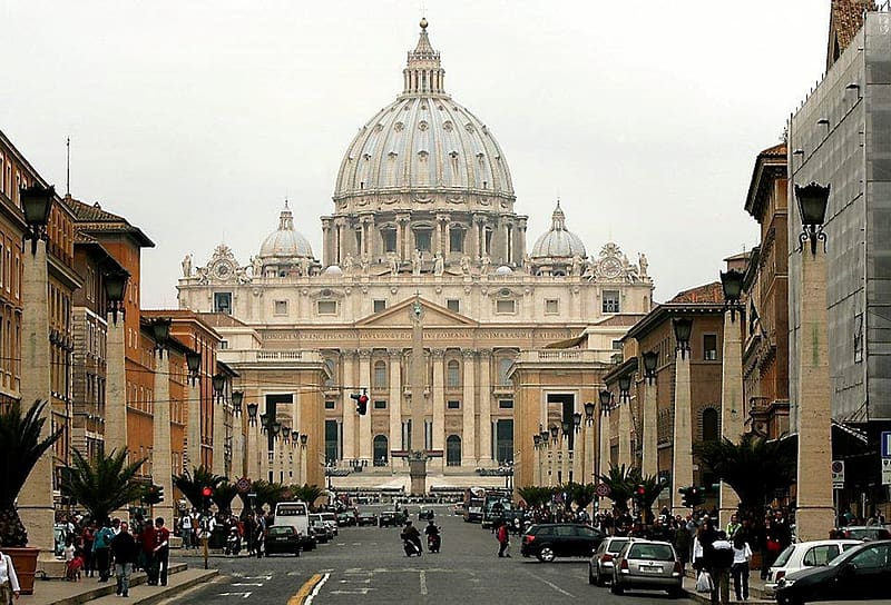Basilica of Saint Peter, Vaticano, Saint Peter, Basilica, Building, HD wallpaper