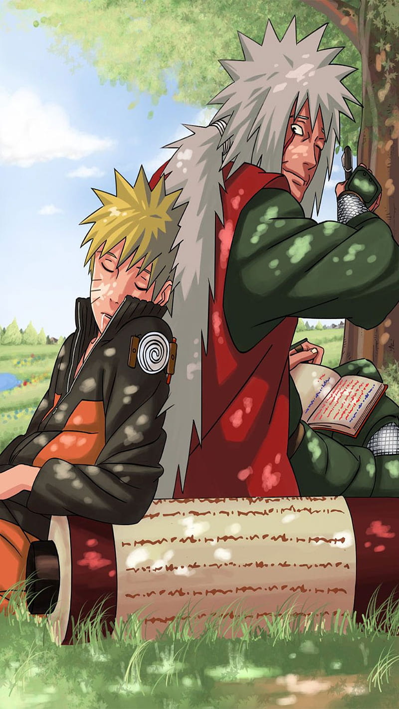 Jiraiya and Naruto Wallpaper  Download to your mobile from PHONEKY