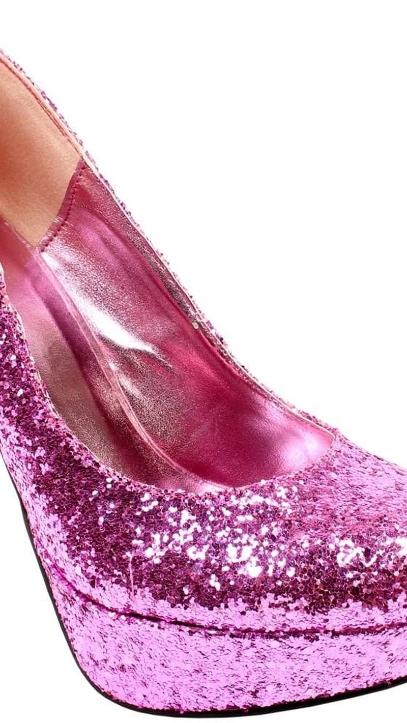 Pink Rhinestone Sparkly Heels Ankle Strap Pumps | Heels, Fashion heels,  Prom shoes