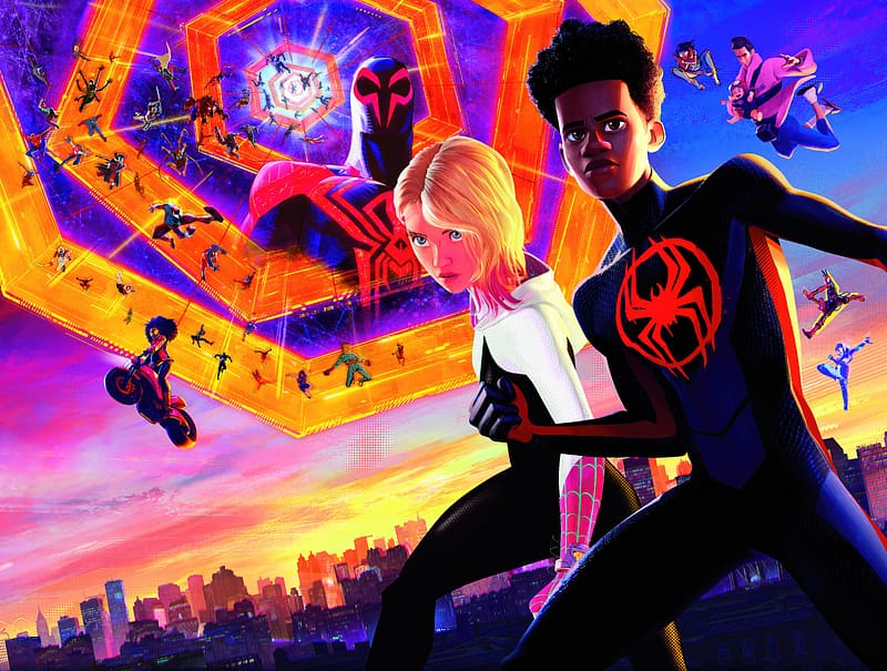 Across the spider verse Wallpapers Download