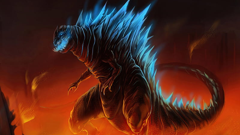 Godzilla 2021 FanArt, HD wallpaper