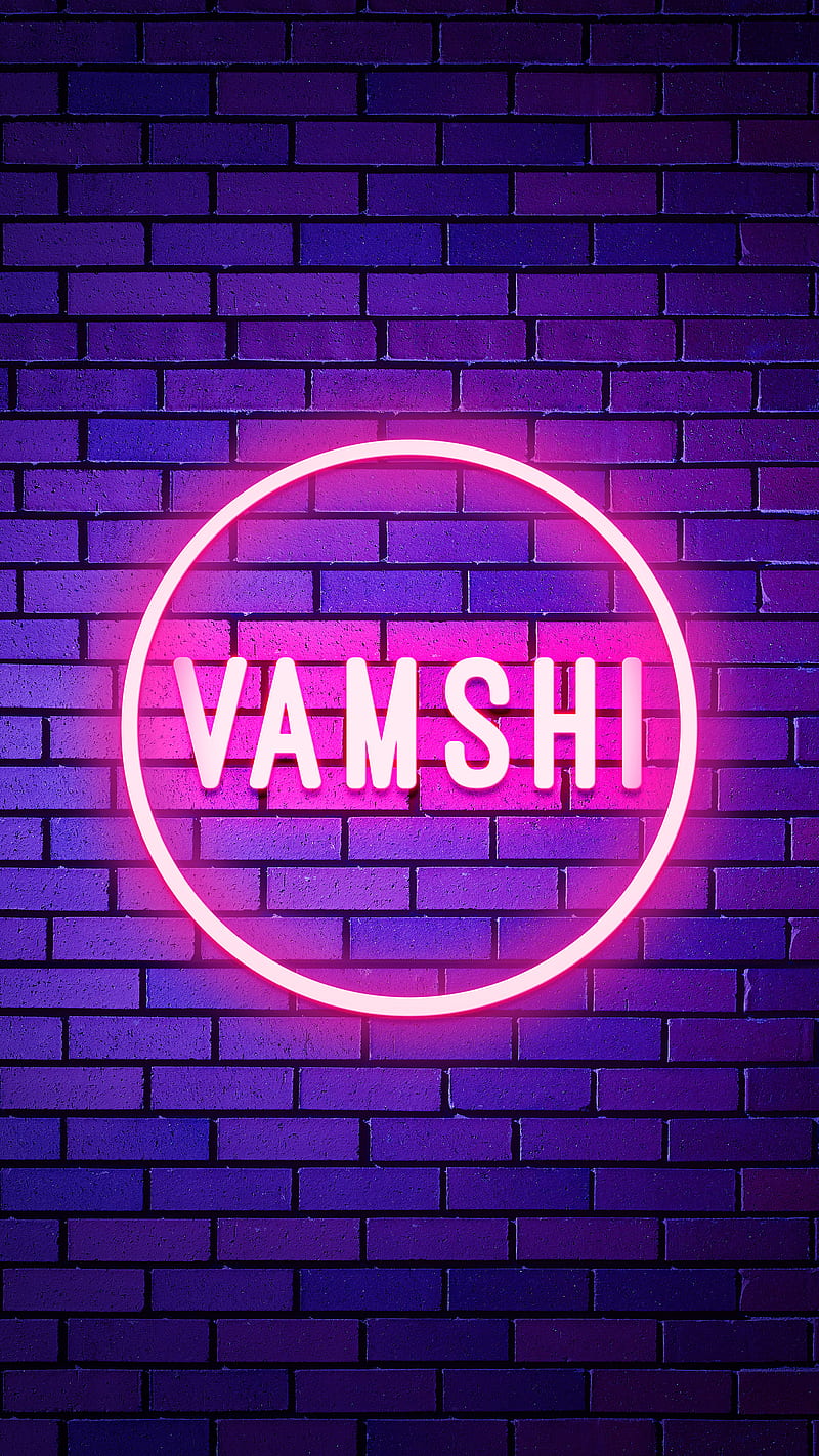 Vamshi, Name, Neon Vamshi, Neon light, Neon name, name design ...