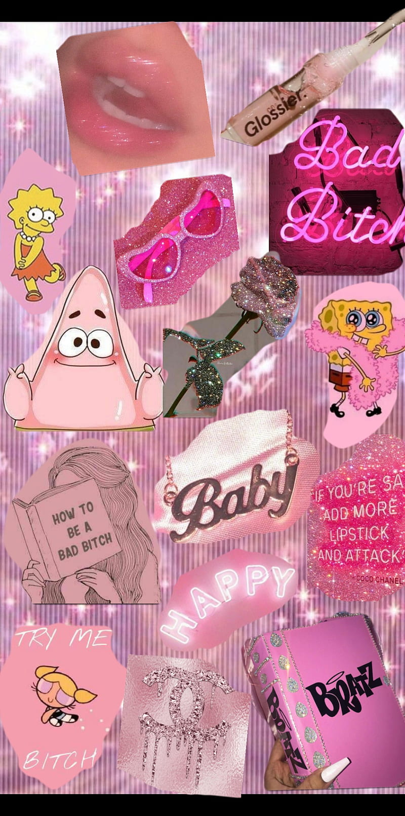 Baddie, bougie, pink, HD phone wallpaper | Peakpx