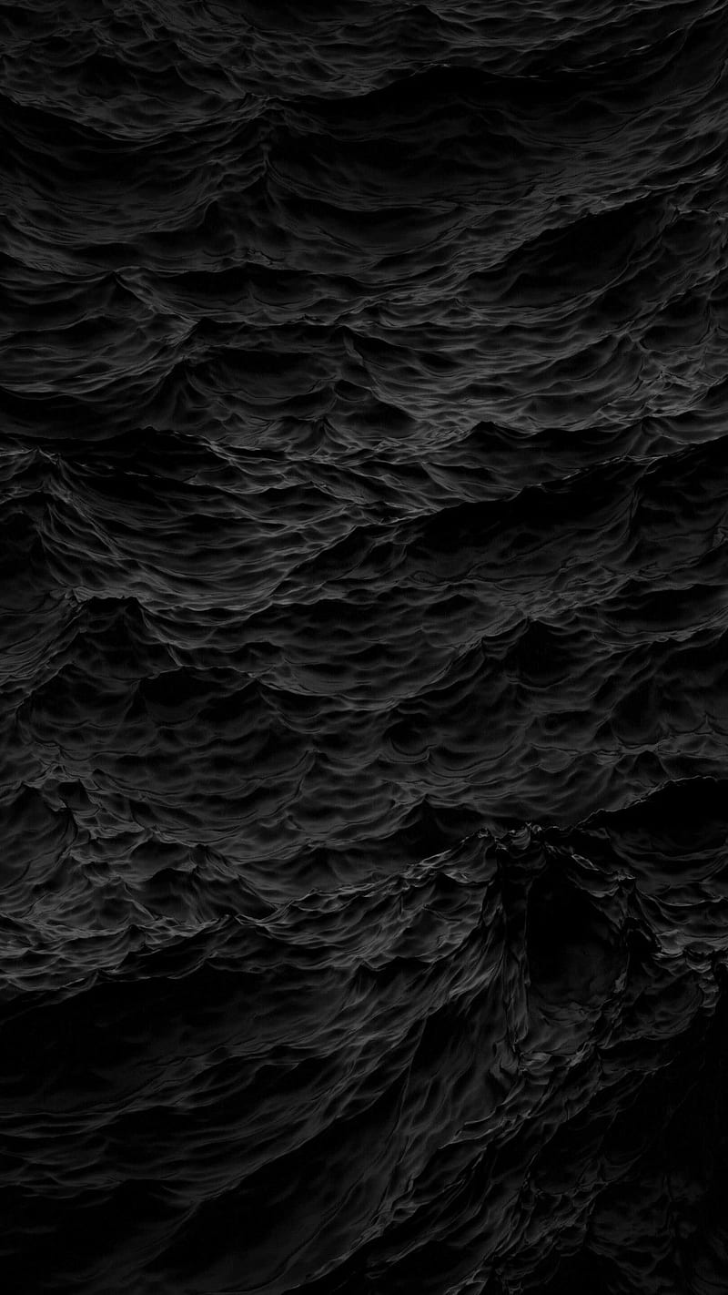 Dark Water, mono, night, waves, black, dark water, HD phone wallpaper |  Peakpx