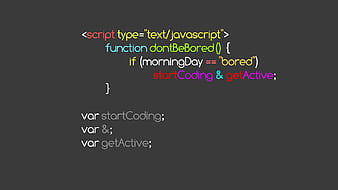 Code, Technologie, einfach, Javascript, HD-Hintergrundbild