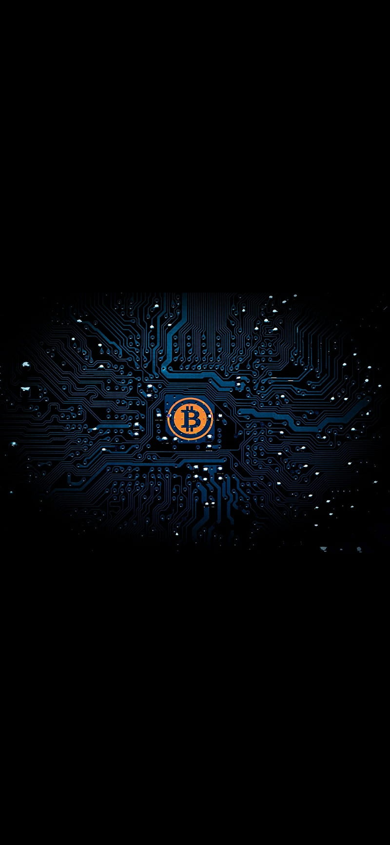 Bitcoin Black Orange, 2021, 2022, binance, bitcoin, crypto, ethereum, us, xrp, HD phone wallpaper