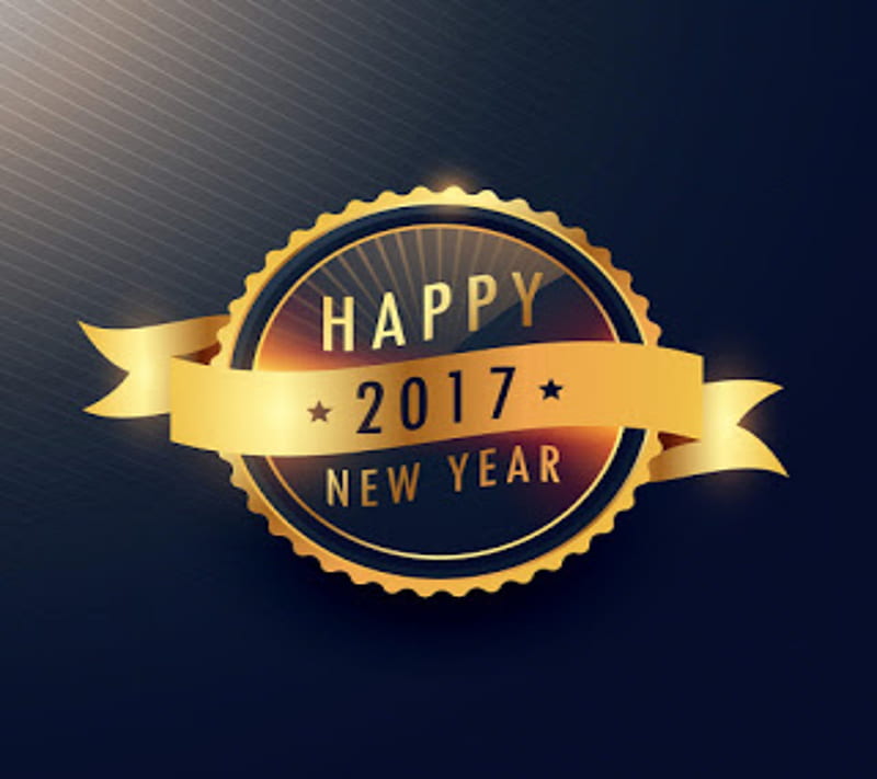 2017, holiday, new year, HD wallpaper