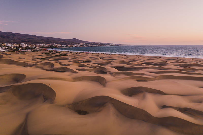 Spain Maspalomas Beach, HD wallpaper