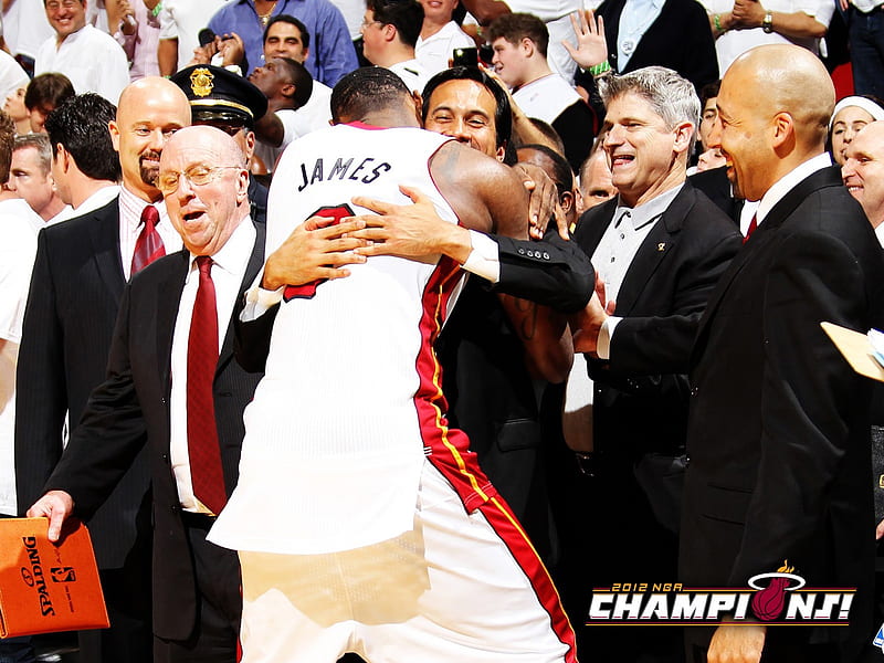 James Coach-NBA2011-12 Champion Heat, HD wallpaper