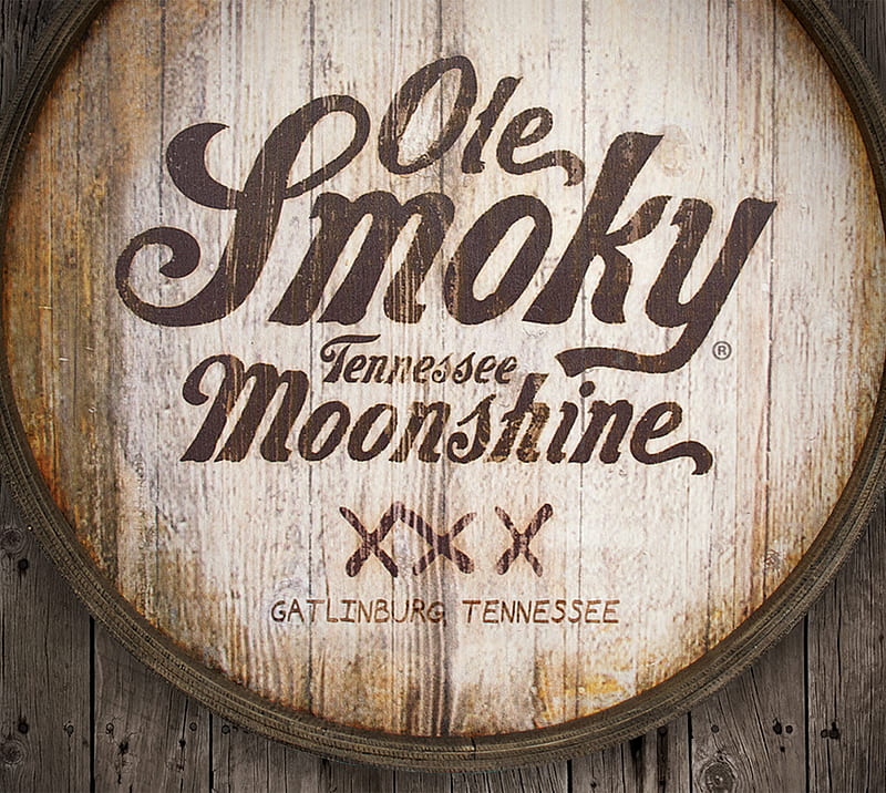 Ole Smoky, alcohol, barrel, funny, moonshine, sign, tennessee, vintage, wood, HD wallpaper