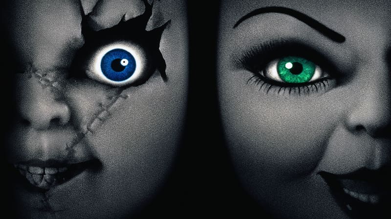 Chucky And Tiffany, horror, dolls, tiffany, chucky, movies, HD wallpaper