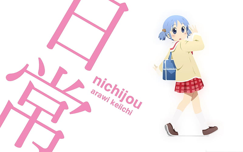 Nichijou-Cartoon character design, HD wallpaper | Peakpx