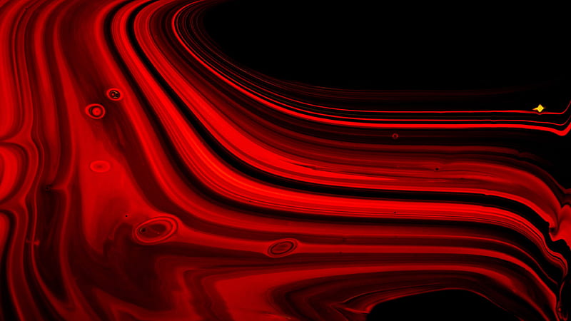 Red Black Paint Liquid Stains Abstract, HD wallpaper