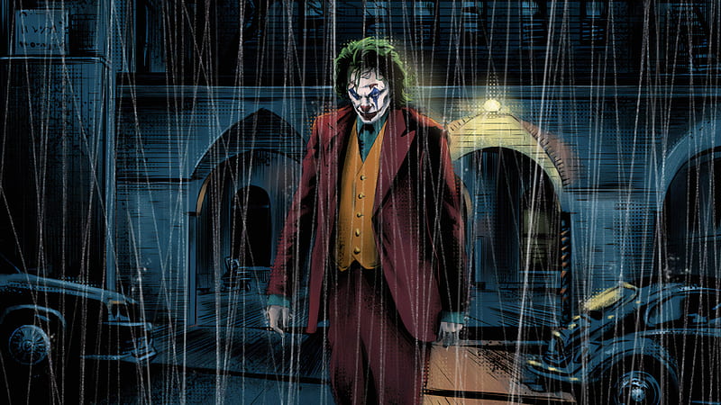 Joker Newart, joker, superheroes, artwork, HD wallpaper