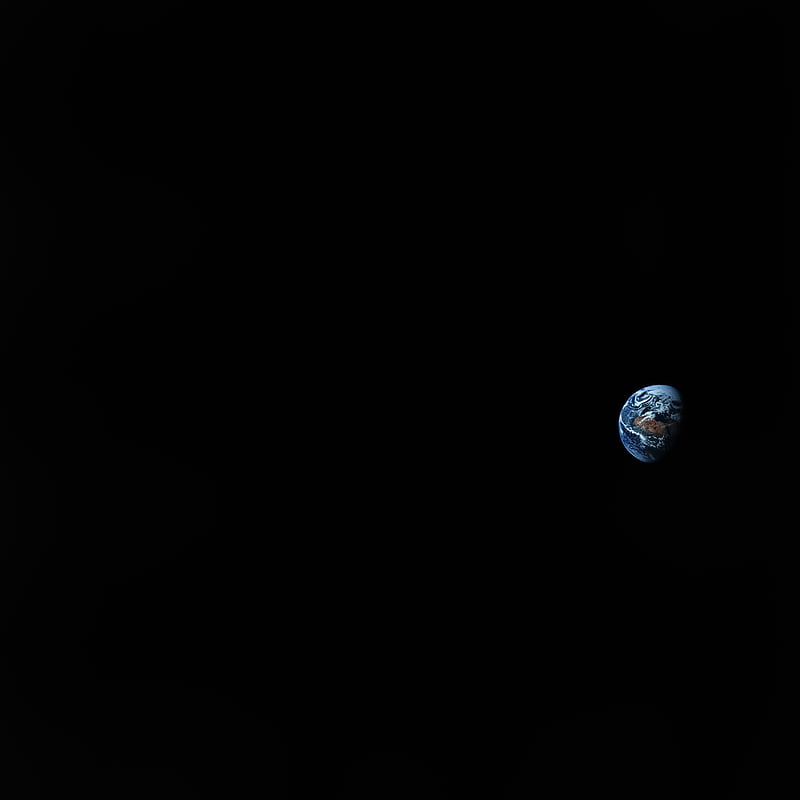 earth, planet, space, black, dark, HD phone wallpaper