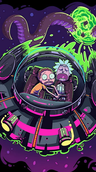 Rick and Morty Family Wallpaper iPhone Phone 4K #9400e