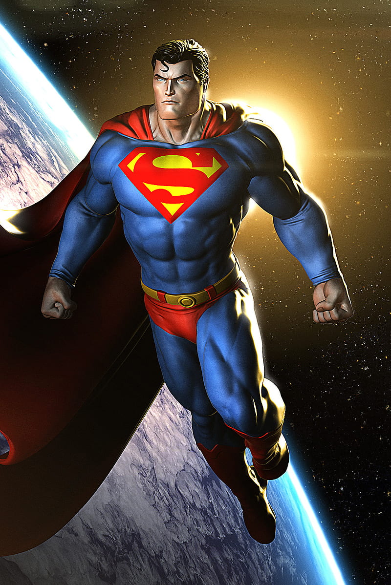 Superman, comics, dc, HD phone wallpaper