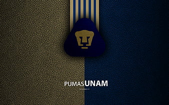Club Nacional, UNAM Pumas FC, Pumas Mexican Football Club, emblem, wallpaper |