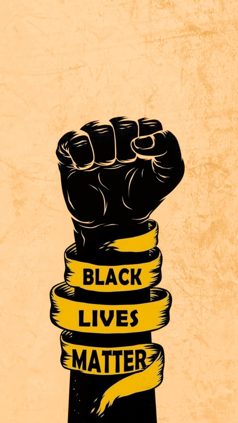 Black Lives Matter, black, bts, fortnite, joker, justice, lives, matter, narotu, yellow, HD phone wallpaper