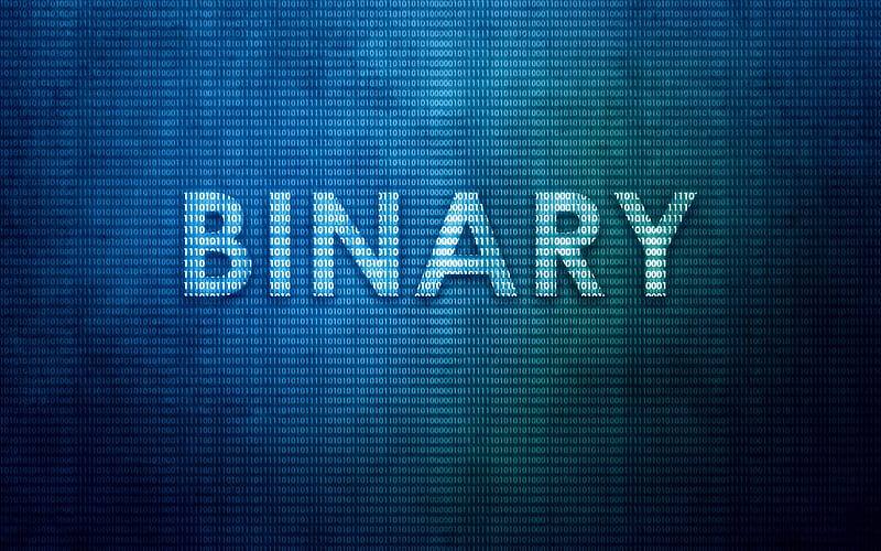 Binary Computer, code, computer, programming, syntax, binary, HD wallpaper