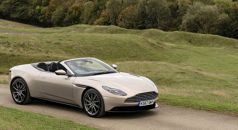 2018 Aston Martin DB11 Volante (UK-Spec) - Front Three-Quarter , car, HD wallpaper