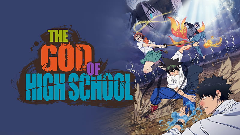 Anime, The God of High School, Yu Mira, Jin Mori, Han Daewi, Park Ilpyo, HD wallpaper