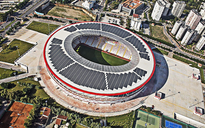 New Antalya Stadium, Antalya Arena, Antalyaspor Stadium, Turkish Football Stadium, Antalya, Turkey, HD wallpaper