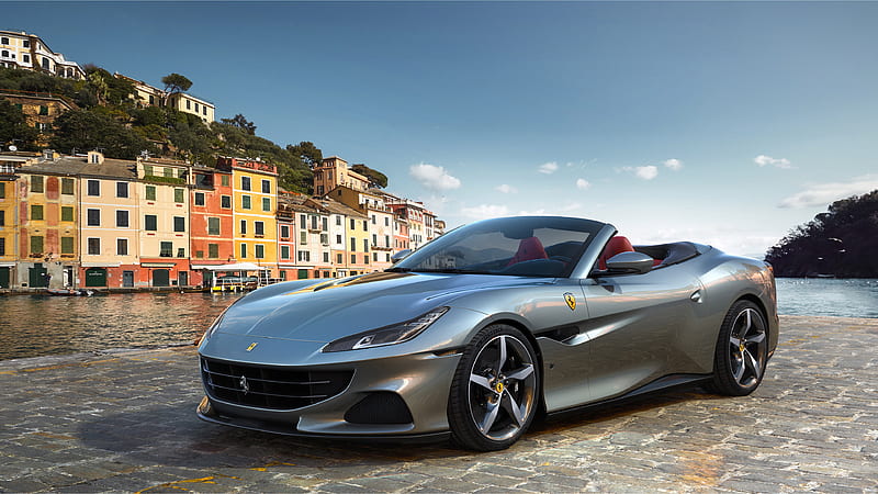 2021 Ferrari Portofino M, Convertible, Turbo, V8, car, HD wallpaper